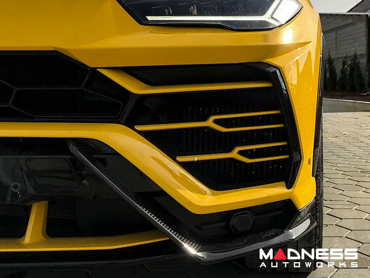 Lamborghini Urus - Front Bumper Flaps - Carbon Fiber - Aggressive 